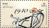 Classic black bicycle