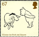 Pooh Facing Eeyore