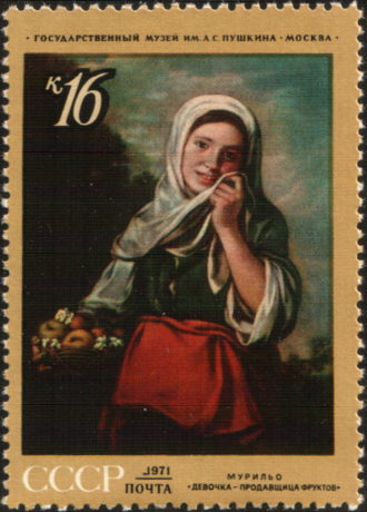 Girl Selling Fruit